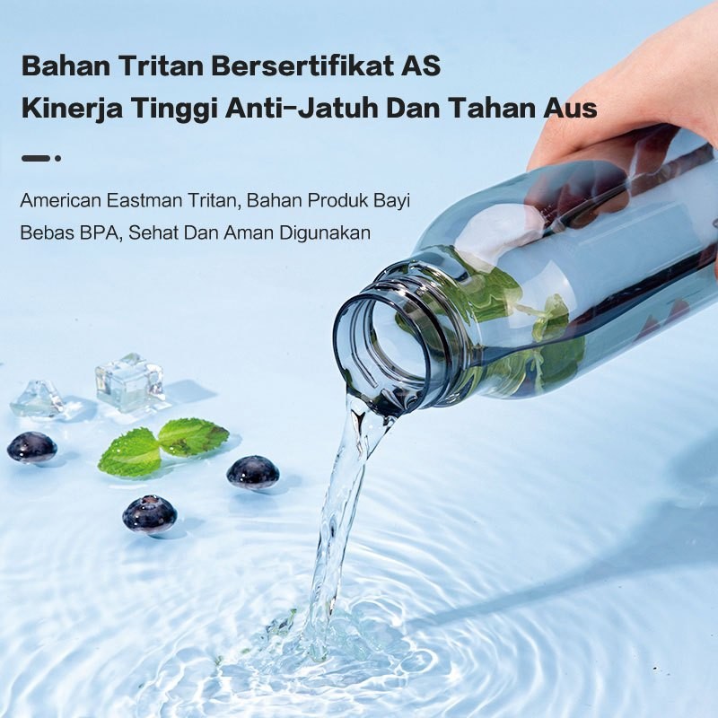 Trailtop Botol Air 750ML BPA Free Anti Bocor - Gambar 2