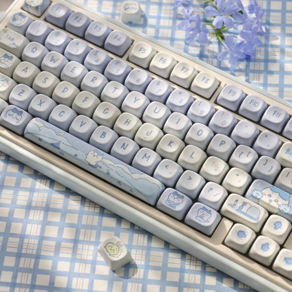 Long Cheng chiikawa chiikawa chiikawa Cat Afternoon Tea Theme Keycap 95 ...