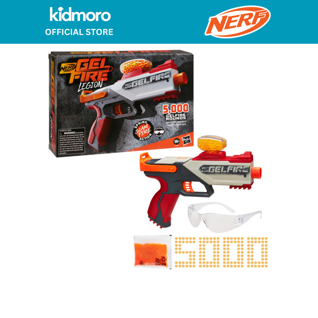 [Exclusive] Nerf Pro Gelfire Legion Spring Action Blaster, 130 Round ...