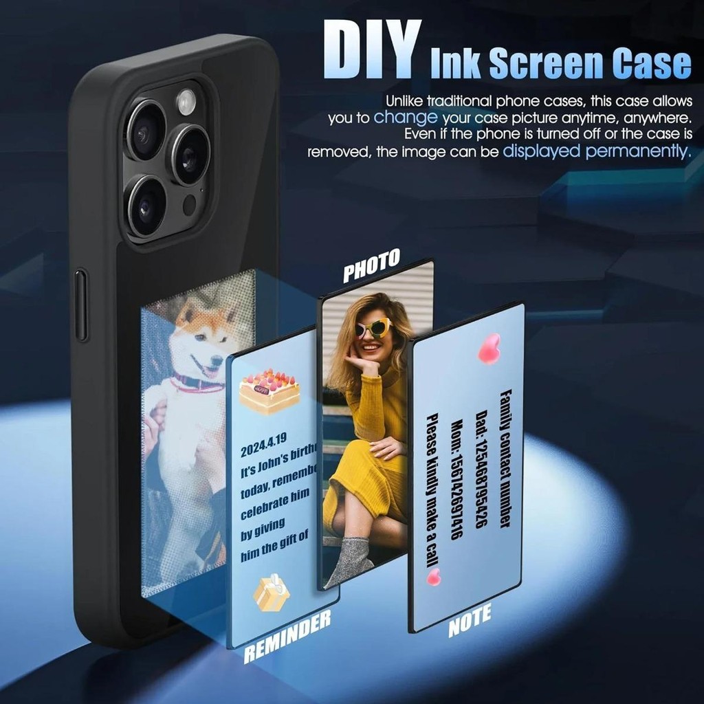 High End NFC Ink Phone Case with Shock Resistant Four-color