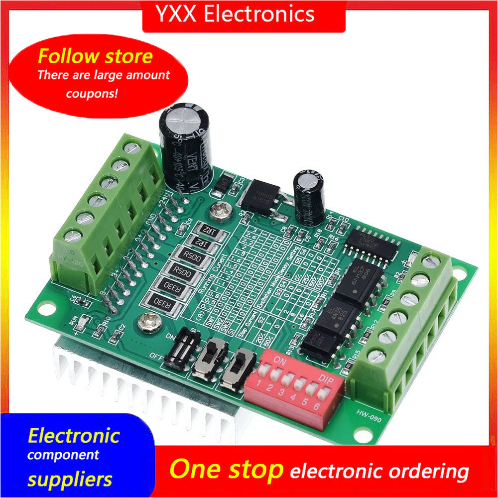 Scheda Driver Motore Passo-Passo TB6560 Aggiornata - 3A, 32 Sottodivisioni, Per 42/57 - Foto 11