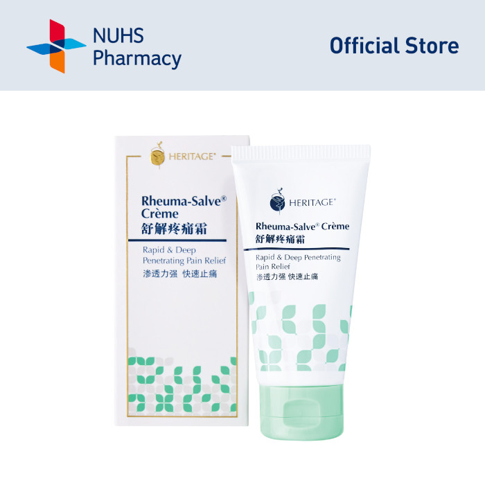 Heritage Rheuma Salve Creme 50g [NUHS Pharmacy] | Shopee Singapore