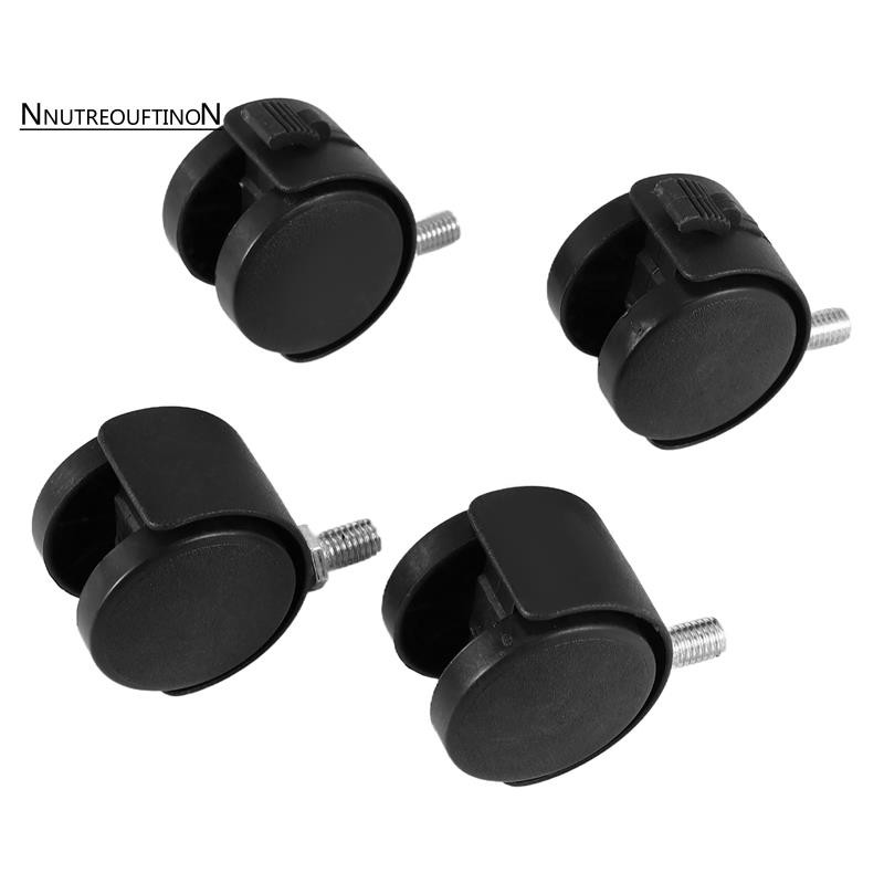 Set of 4 Screw in Caster Wheels - 2 with Lock Function | Shopee Singapore