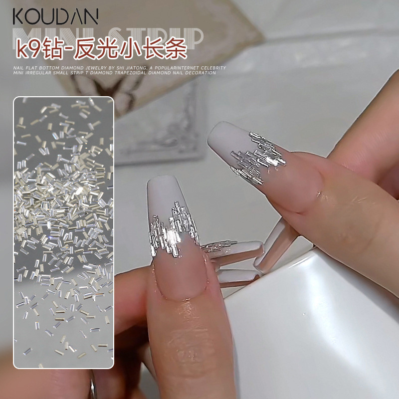 Nail Art Nail Decoration Stickers Rhinestone Crystal Glass Zircon Fine ...
