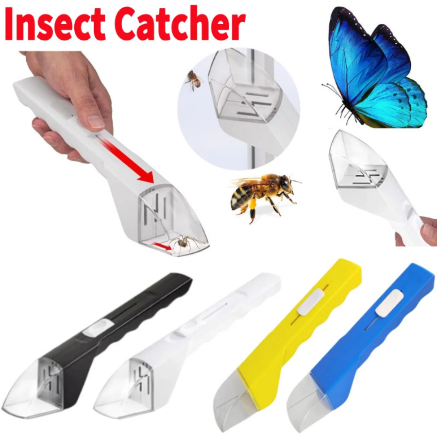 Portable Handheld Insect Catcher Observer Transparent Insect Trap ...