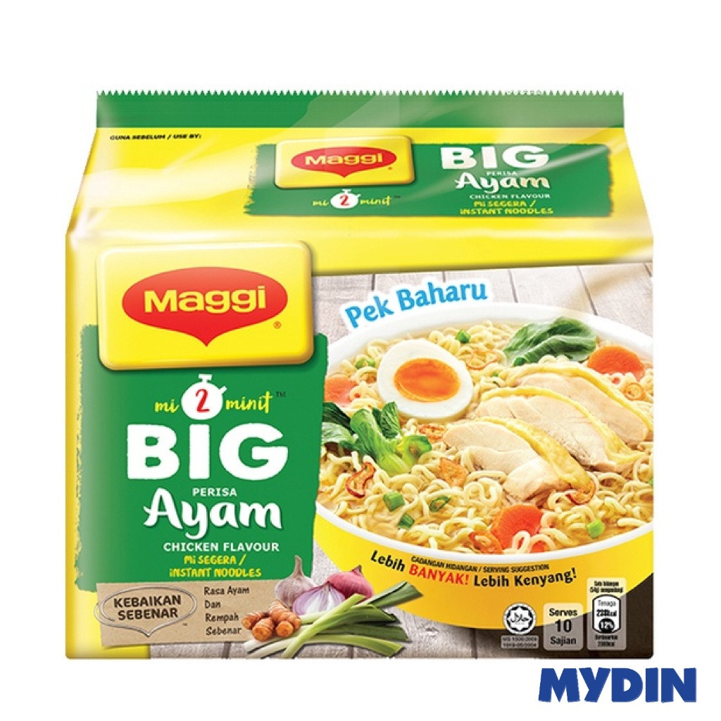 Maggi Big Ayam Chicken Noodles (5 x 108g) | Shopee Singapore