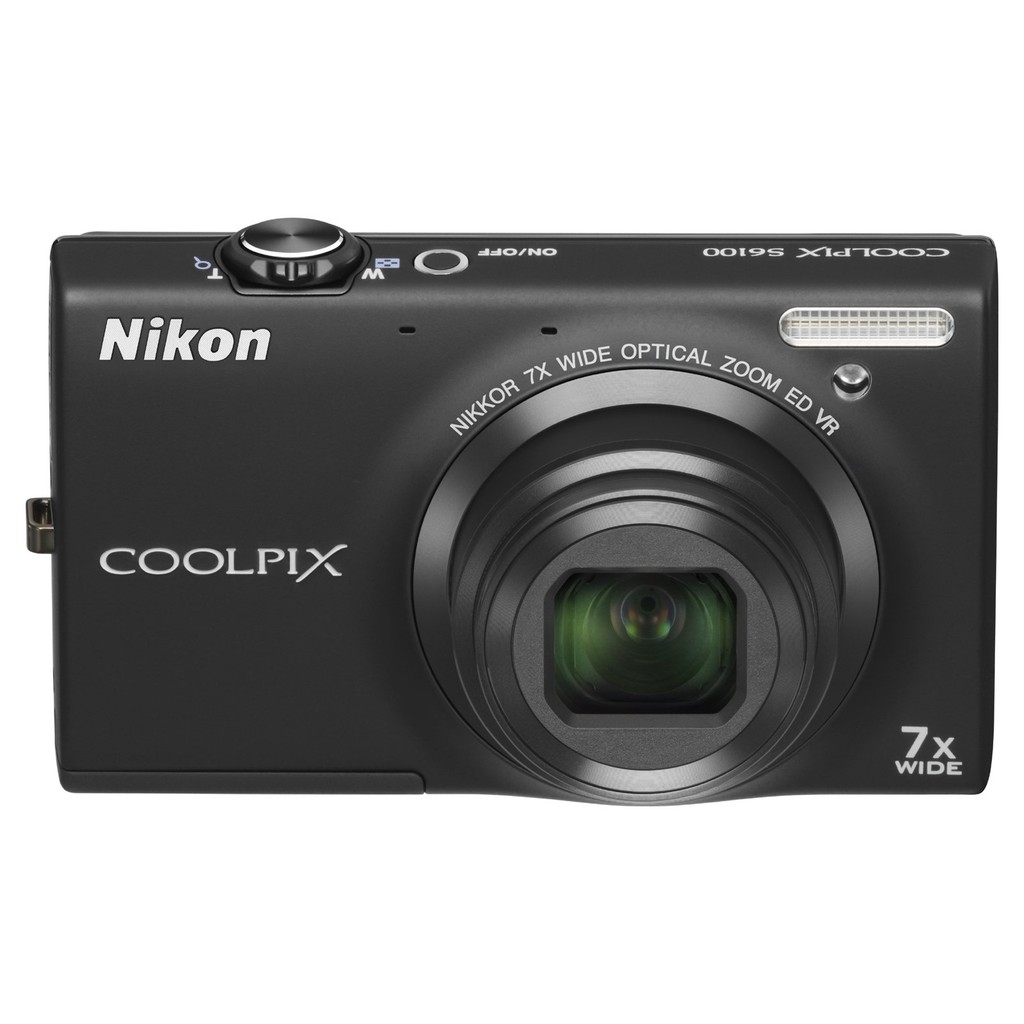Nikon Digital Camera COOLPIX S6100 Noble Black S6100BK used