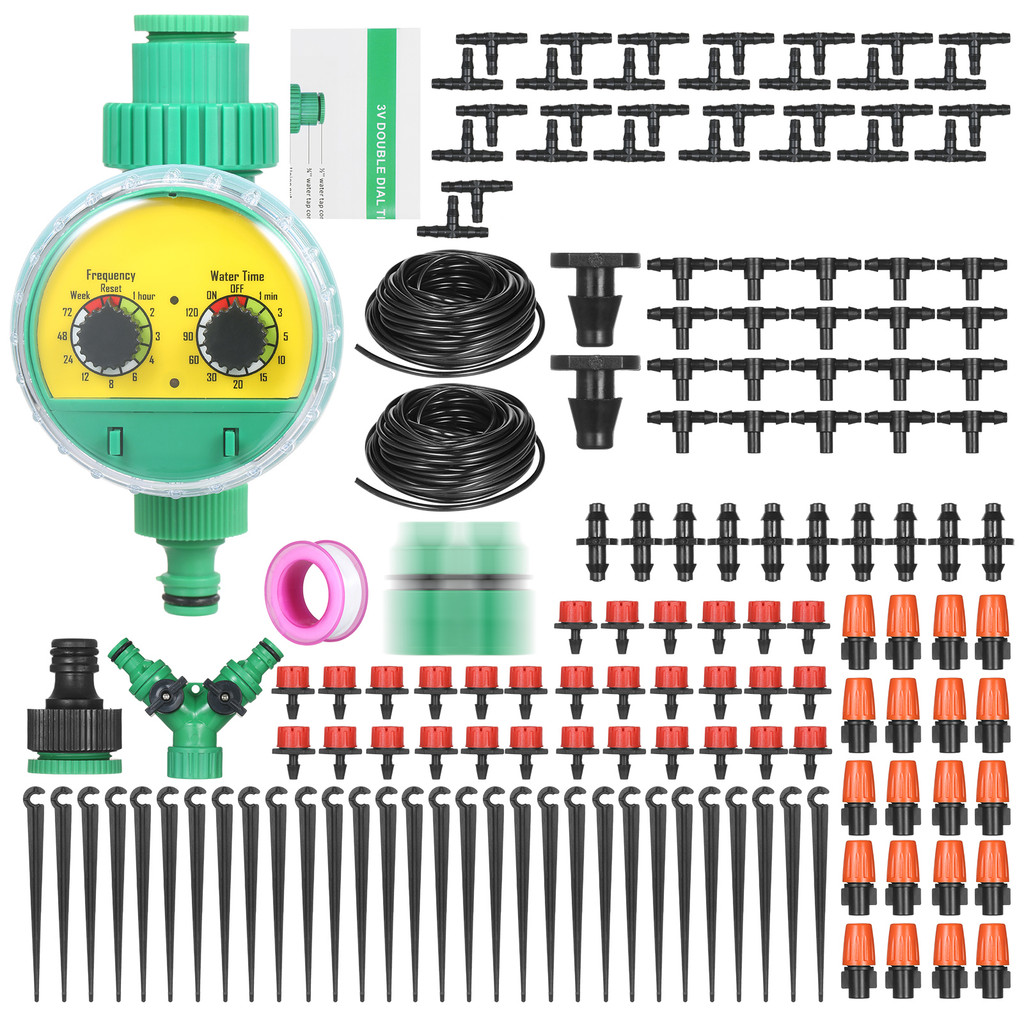 casytw Plant Watering Drip Irrigation Kit DIY Watering System with ...