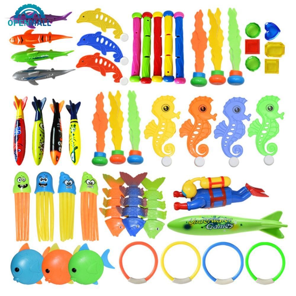 OPENMALL 1Pc Kids Diving Game Toys Set Throwing Toy Swimming Pool ...