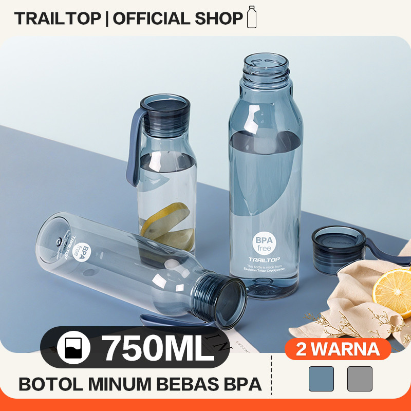 Trailtop Botol Air 750ML BPA Free Anti Bocor