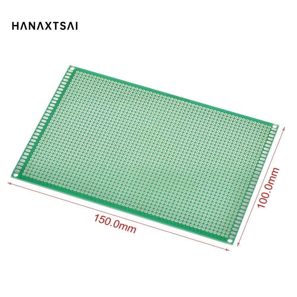 10x15cm 100x150mm Straw Side Prototype PCB Printed Circuit Board ...
