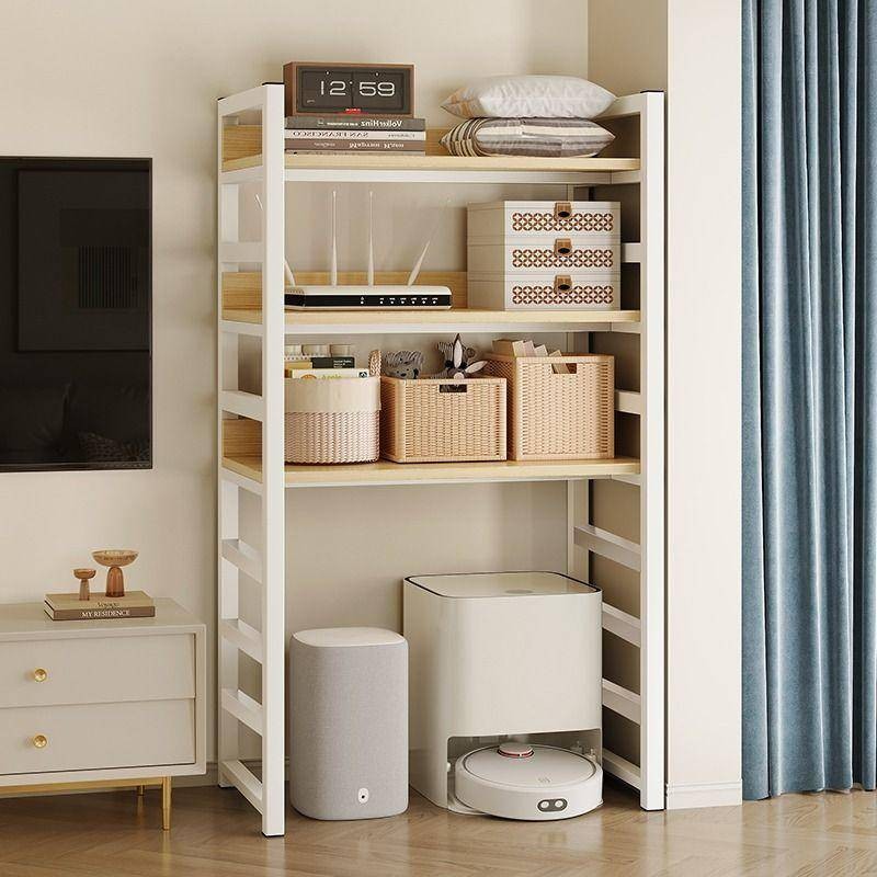 Floor sweeping robot storage rack Floor living room storage rack under ...