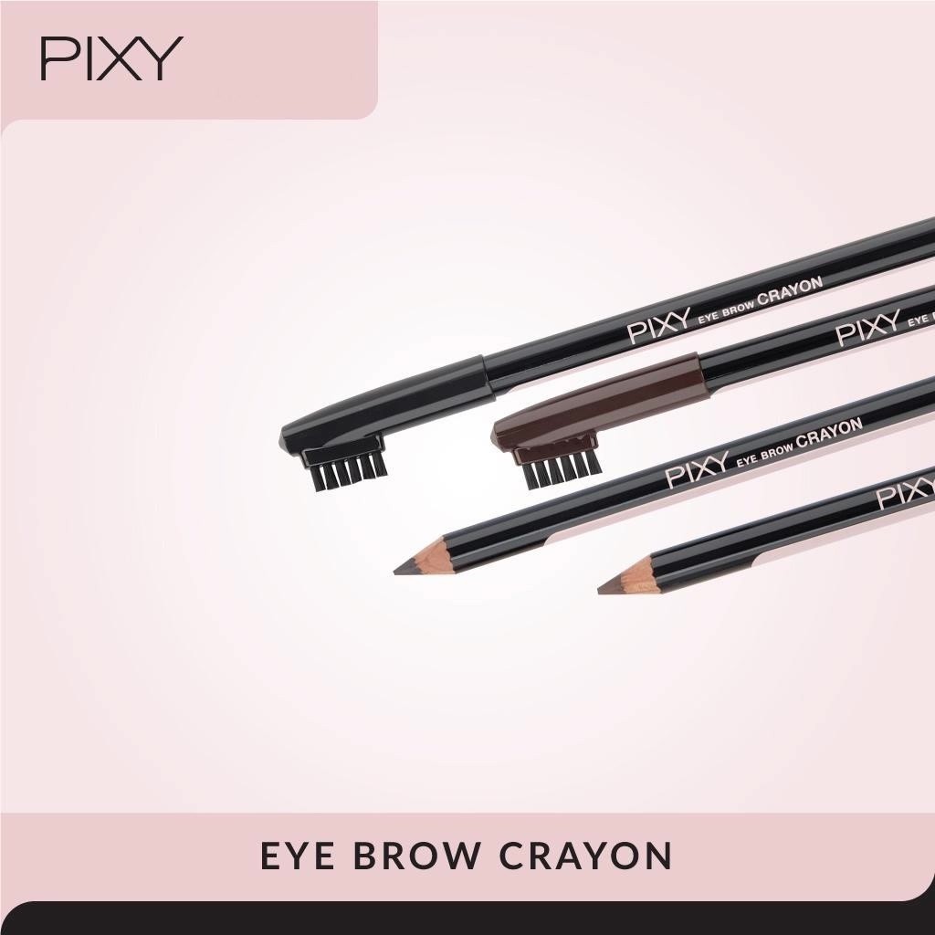 Pixy Eye Brow Crayon 1,14gr - Pensil Alis / Merah Jingga Official - Gambar 3