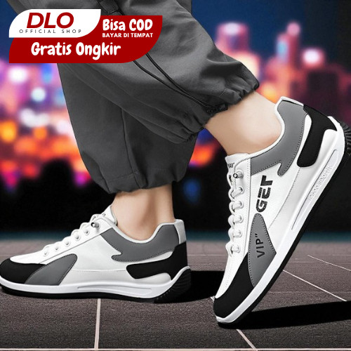 DLO S033 Men's White Shoes, Latest White Sneakers, College Sports Shoes ...