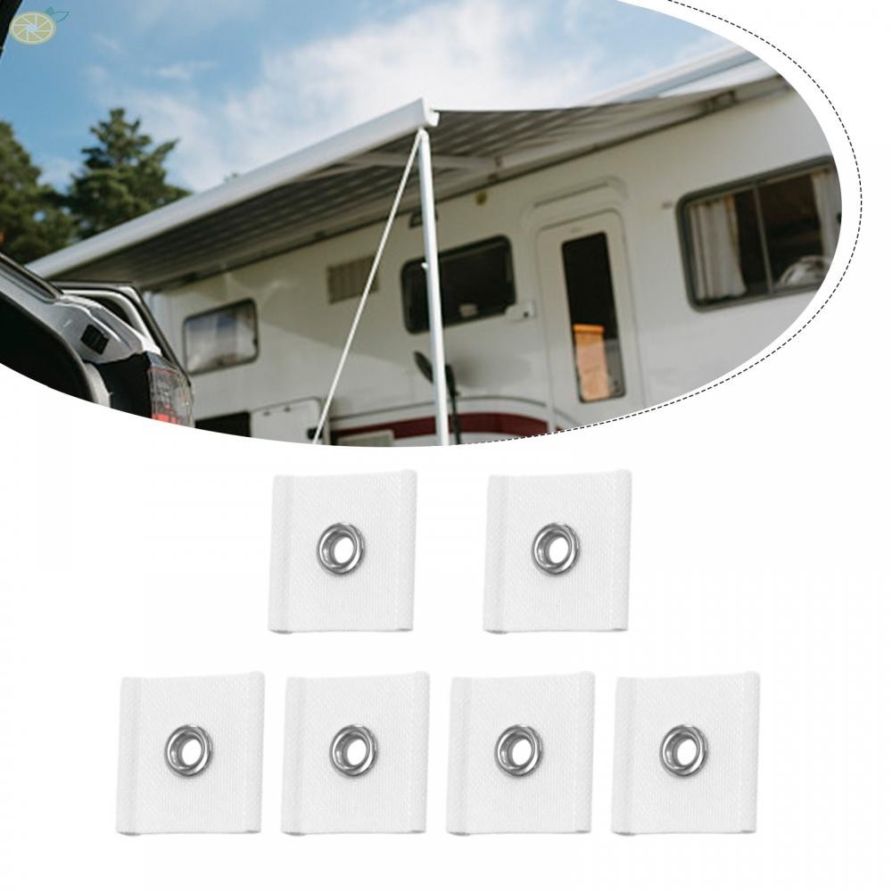 Pack of Six RV Awning Clips Designed for Piping Rails Measuring Five to ...