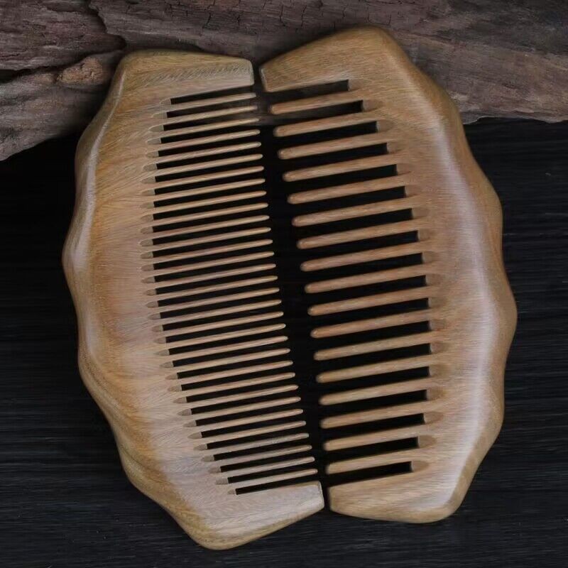 Natural Authentic Sandalwood Dragon Comb Log Fragrance Color-changing ...
