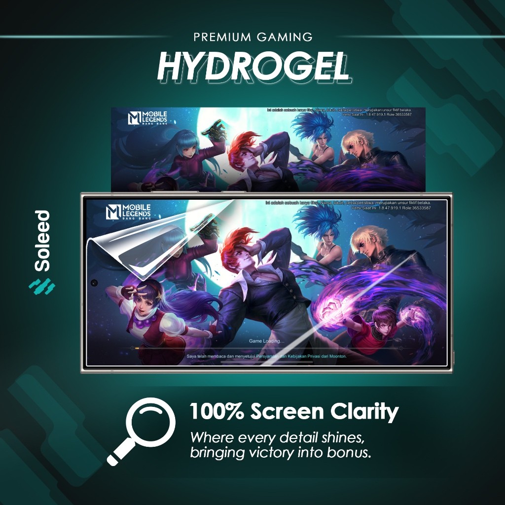 Screen Protector Anti Gores Customized Hydrogel / Anti Gores Semua tipe HP - Gambar 2