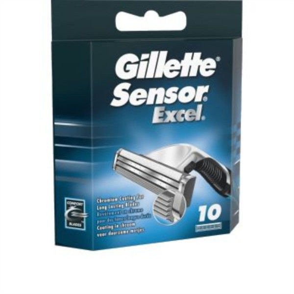 Gillette Super Sensor Blades10Piece Pack sensor excel Old-fashioned ...