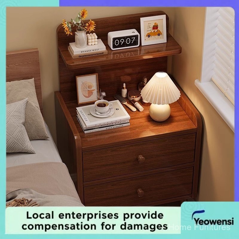 Bedside Table Simple Modern Bedroom Home Bedside Small Cabinet Storage ...