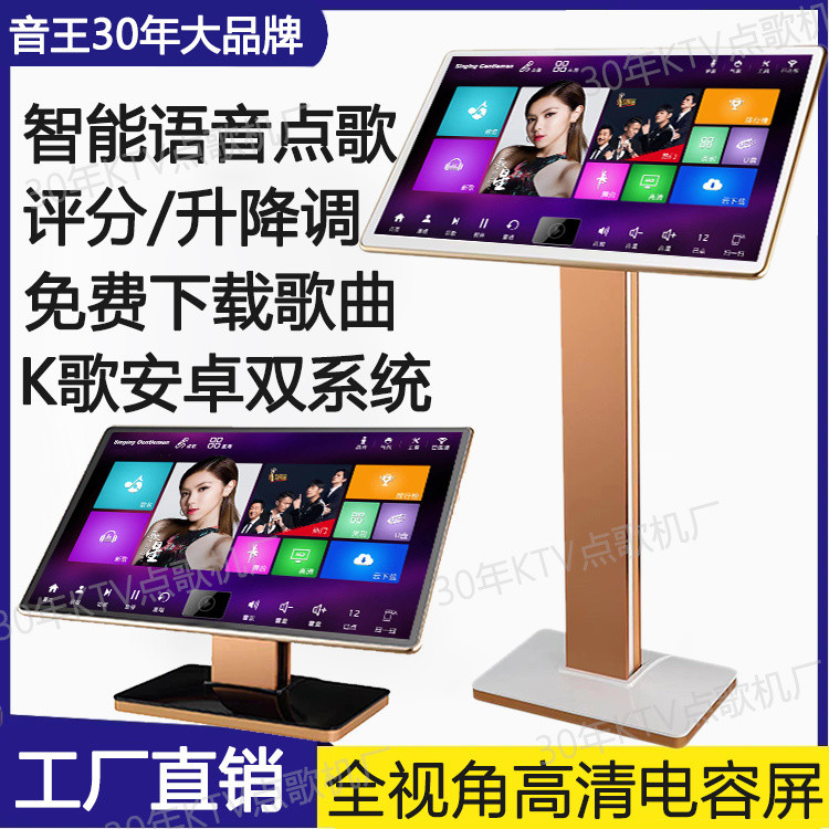 Sound King Karaoke Machine 2025 New Style Family KTV Touch Screen Voice ...