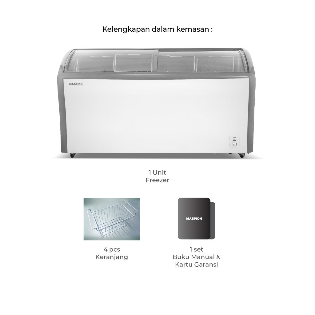 Maspion Freezer 580 Liter MFI-580C - Gambar 3