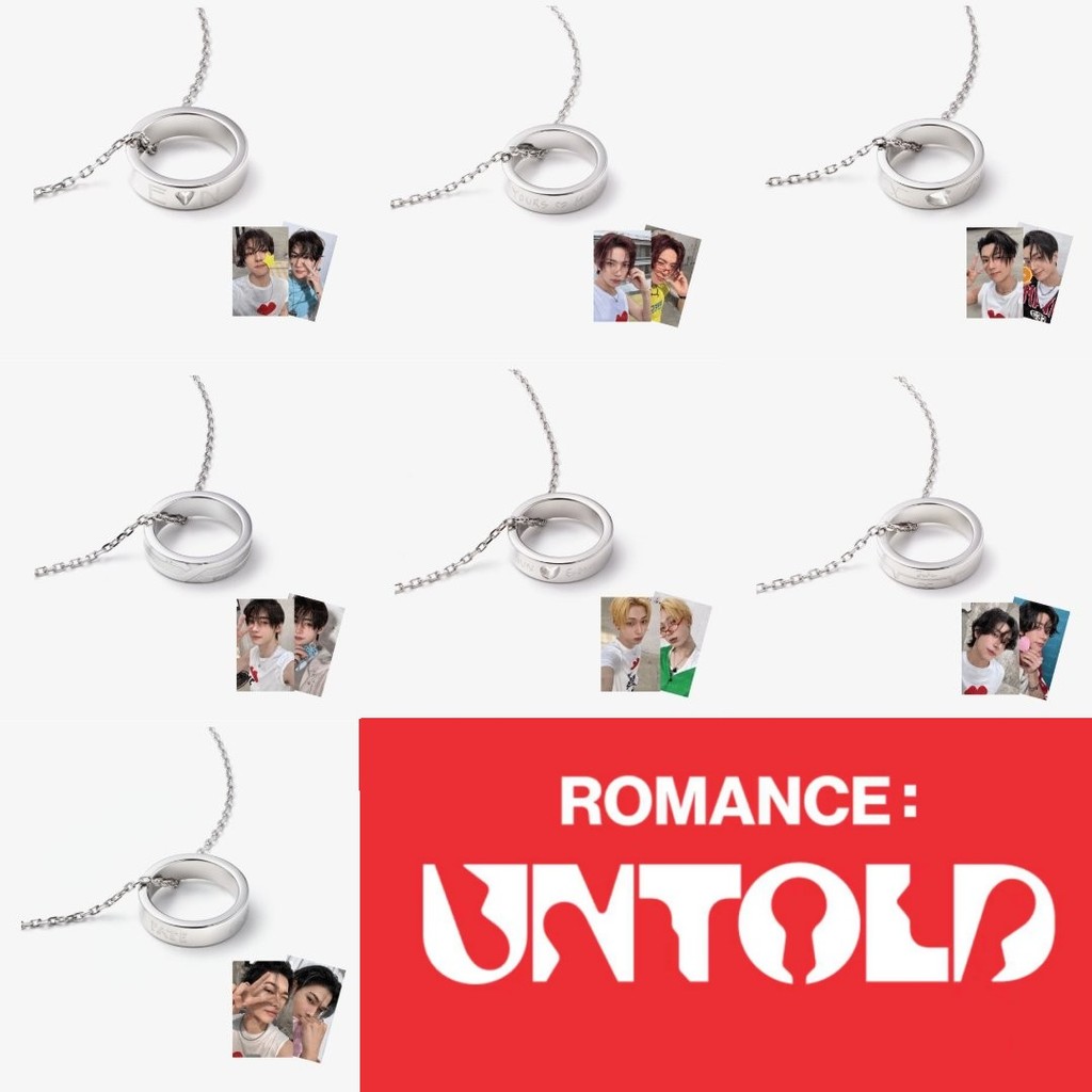 Kpop Idol ENGENE ROMANCE UNTOLD Ringnecklace JAY SUNGHOON