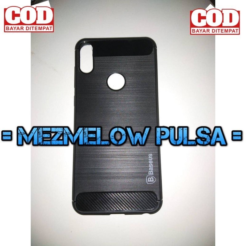 Caseng Softcase TPU Fiber Carbon Asus Zenfone Max Pro M1 M2 - Gambar 2