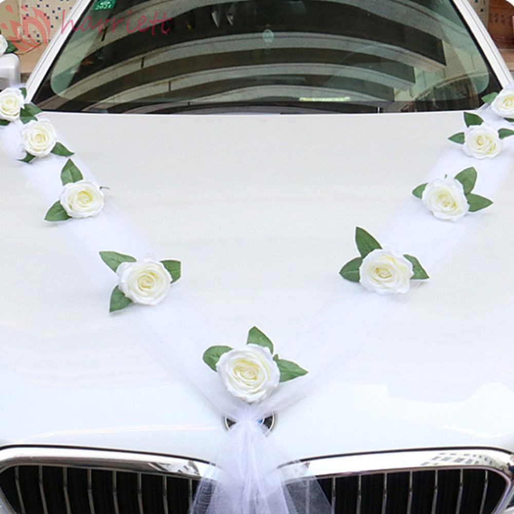 HARRIETT Wedding Car Flower Wedding Arrangement Personality Creative ...