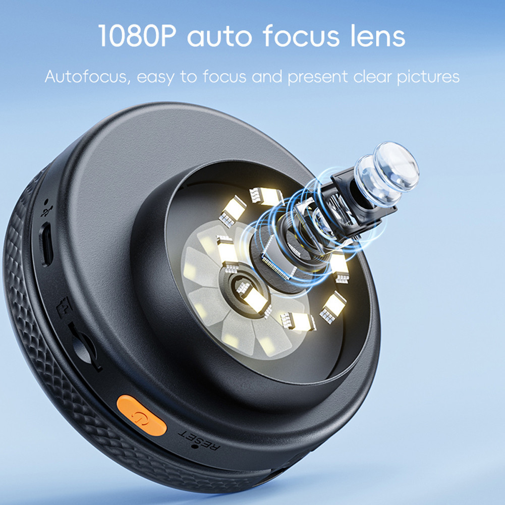 500X Autofocus Magnification Digital Microscope 2MP Foldable Magnifier ...