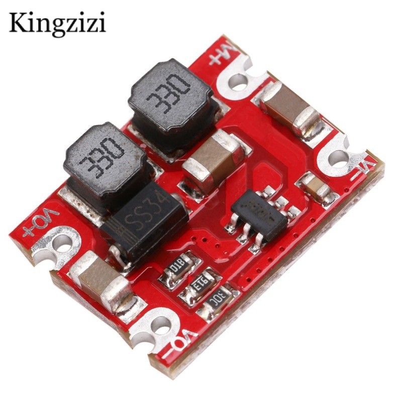 DC automatic step-up step-down module 2.5V-15V to 3.3V 5V fixed output ...