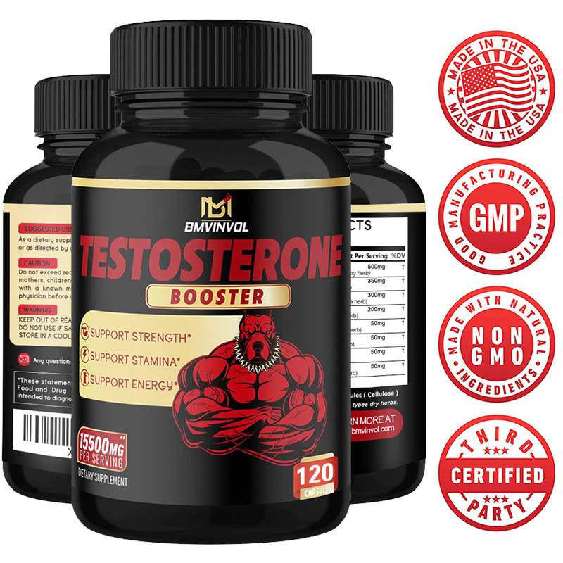 Men's Health Supplement For Endurance & Energy - 3500mg Per Serving With Maca & Natural Ingredients