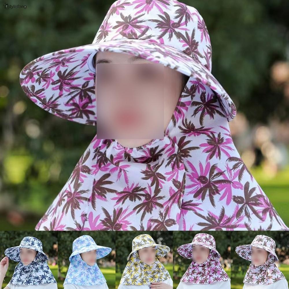 【STYLEF】Lightweight Women's Sun Hat with Wide Brim and Neck Cover for ...