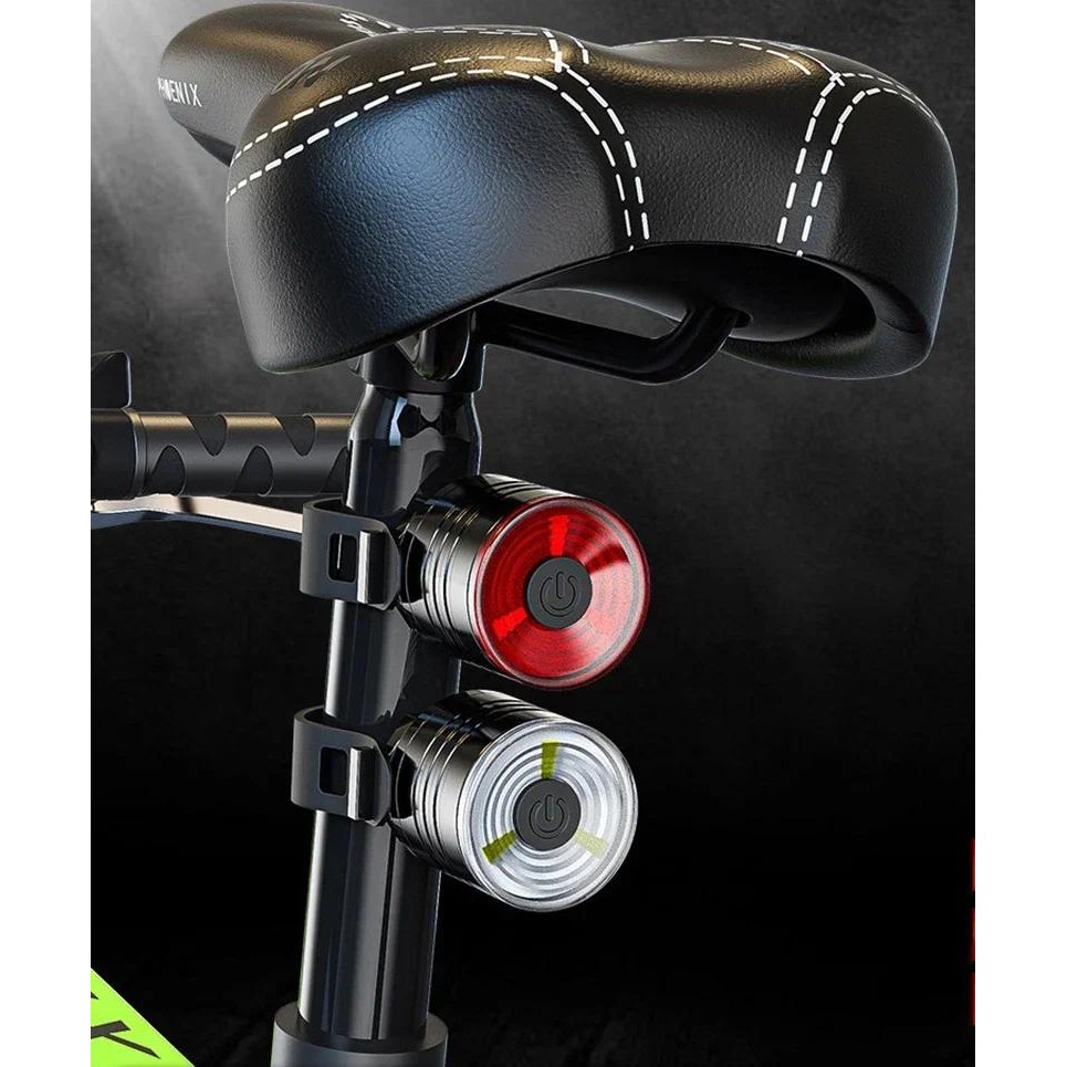 Bike Front Rear Light High Brightness Bicycle Headlight Mtb Taillight ...