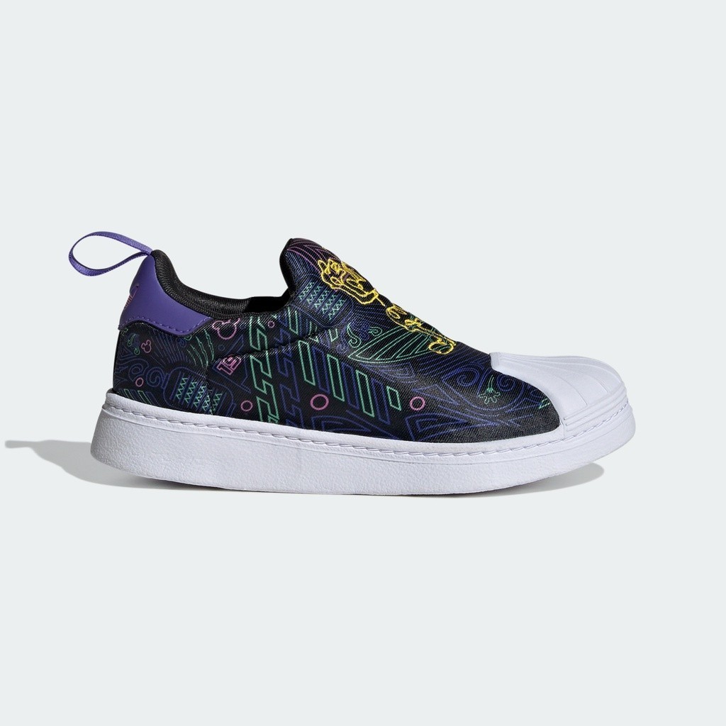 adidas Lifestyle adidas Originals x Disney Mickey Superstar 360 Shoes Kids Kids Black IF1256 Shopee Singapore