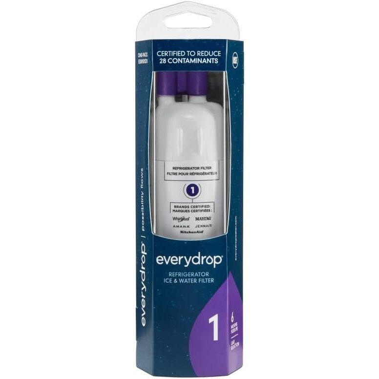 everydrop by Whirlpool Ice and Water Refrigerator Filter 1, EDR1RXD1 ...