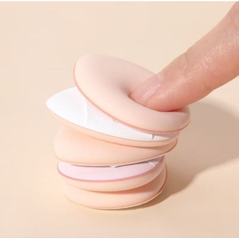 1PCS Spons Puff Finger Mini Satu Jari Under Eye Aksesoris Make Up Sponge Beauty Blender Applicator Spon Kecil A033 - Gambar 4