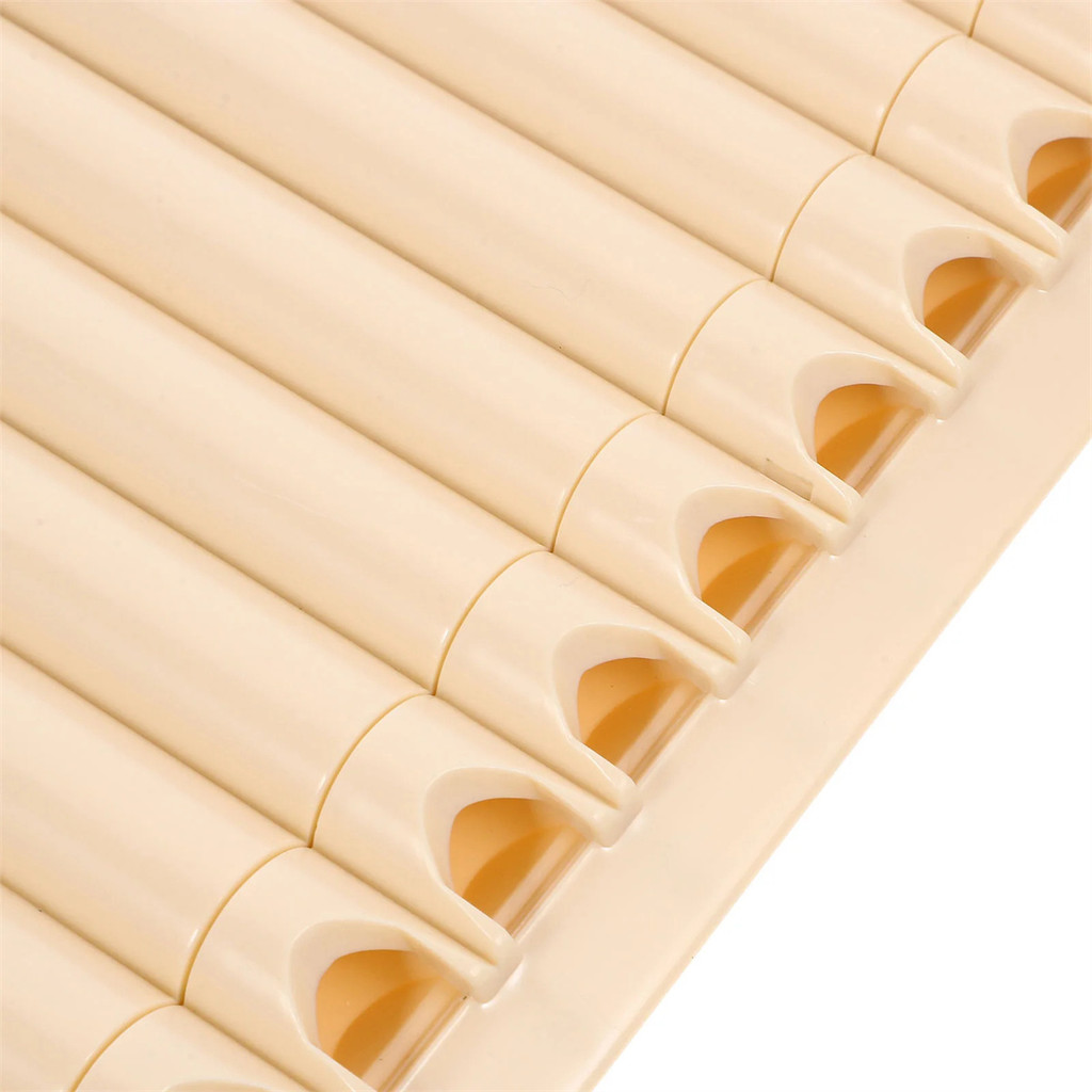 Miwayer Panpipe Handmade ABS Wind Instrument 18 Pipe Pan Flutes High ...