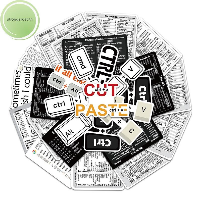 strongaroetrtn 30Pcs Windows+ Word/Excel /Adobe Photoshop Keyboard ...