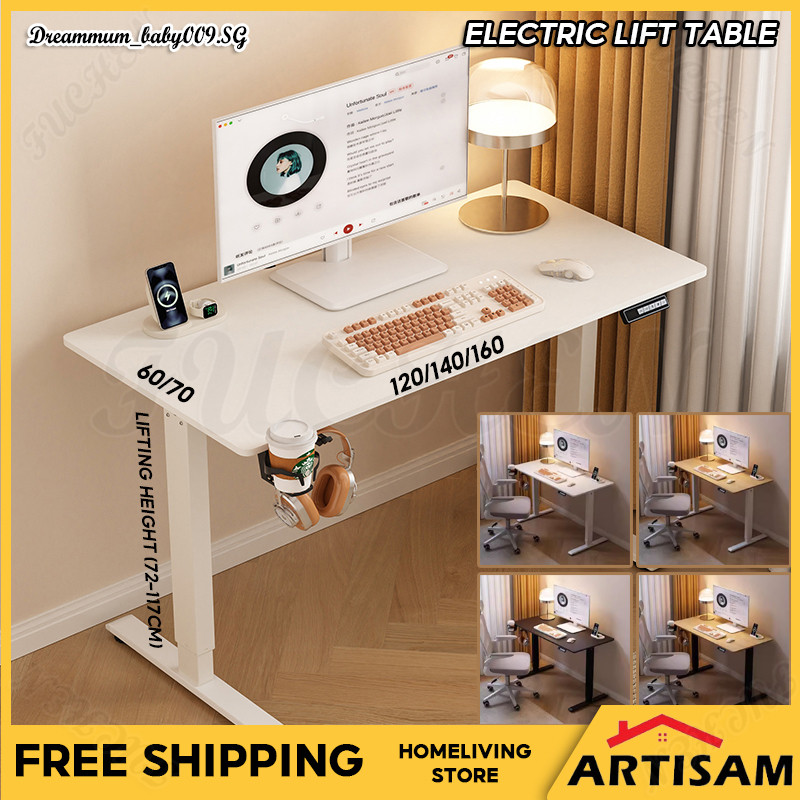 ARTISAM Smart Desk Ergonomic Standing Desk Electric Height Adjustable ...