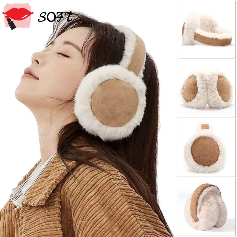 Cache-oreilles En Fausse Fourrure - Casque Audio D'hiver - Neuf