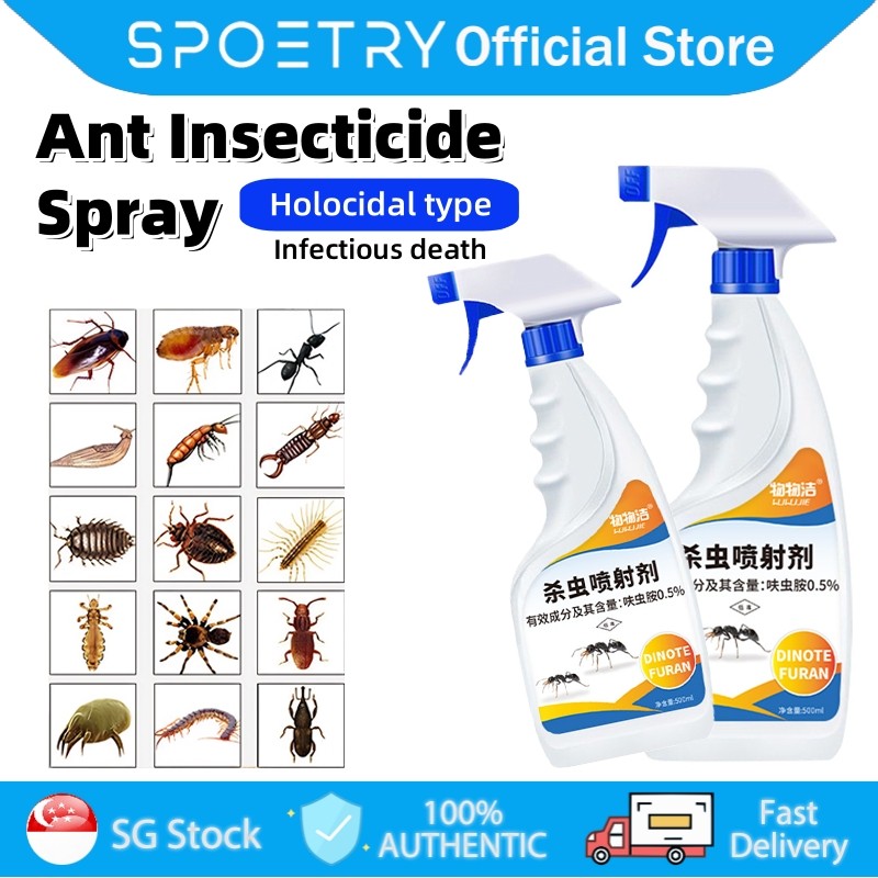 【SPOETRY】ant killer spray Ant Insecticide Spray 500ml Insecticide Spray ...