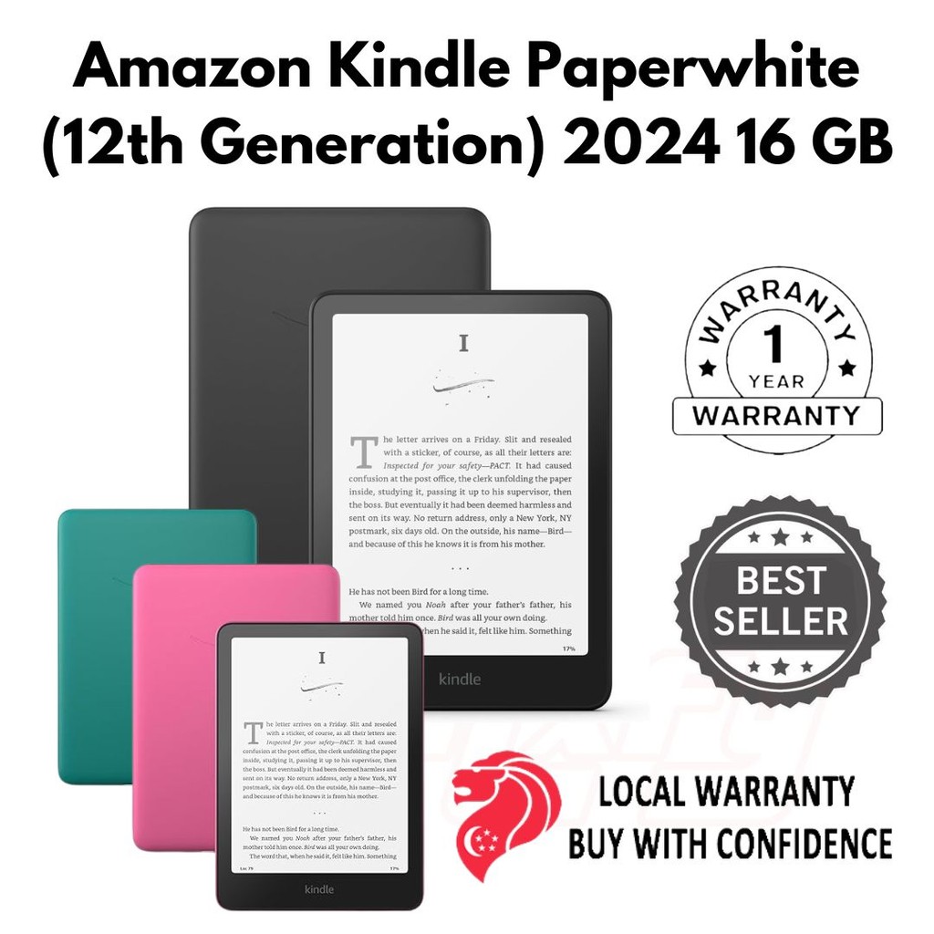 Kindle Paperwhite 第12世代 16GB 2024年 広告なし 本しか読めない、逆に