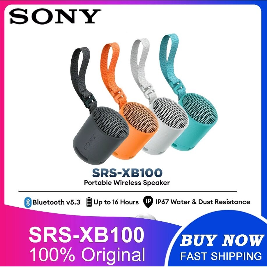 Srs Xb100 Sony Wifi Bluetooth Speaker Promotional Sony Bluetooth