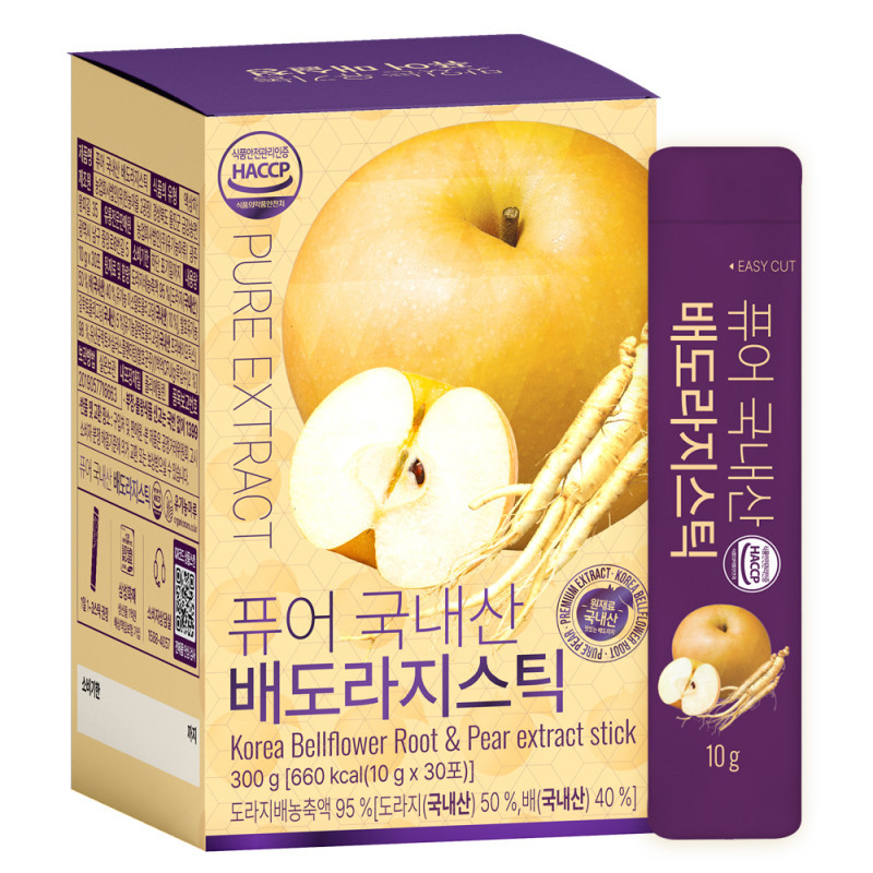 Korea Bellflower Root & Pear extract stick 30stick | Shopee Singapore