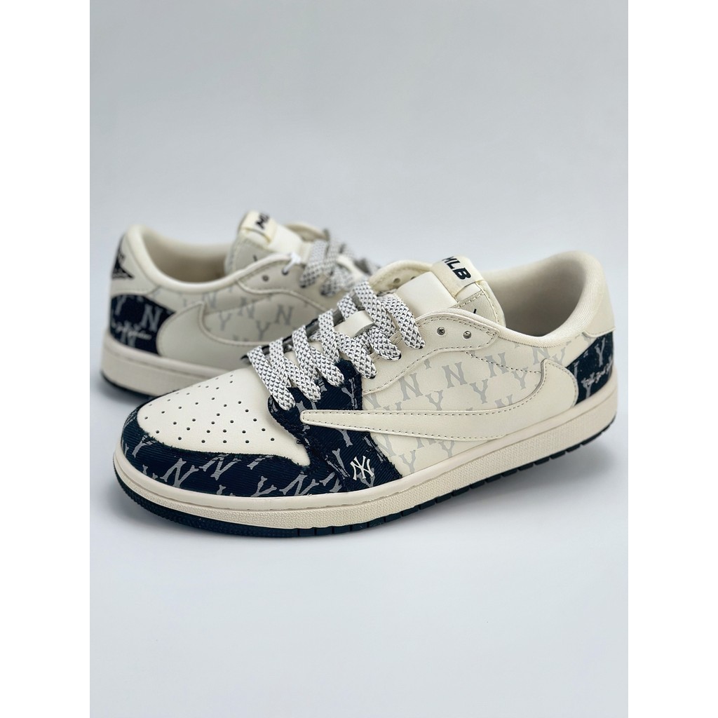 Travis Scott x Nike Air Jordan 1 Low x MLB Three-Party Joint Air Jordan ...