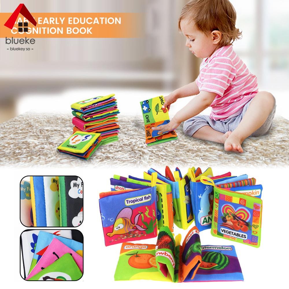 Early Cognitive Baby Polyester Infants Palm Book Children Interactive Education Toys for 0 36 Months Baby SHOPCYC0164 Shopee Singapore