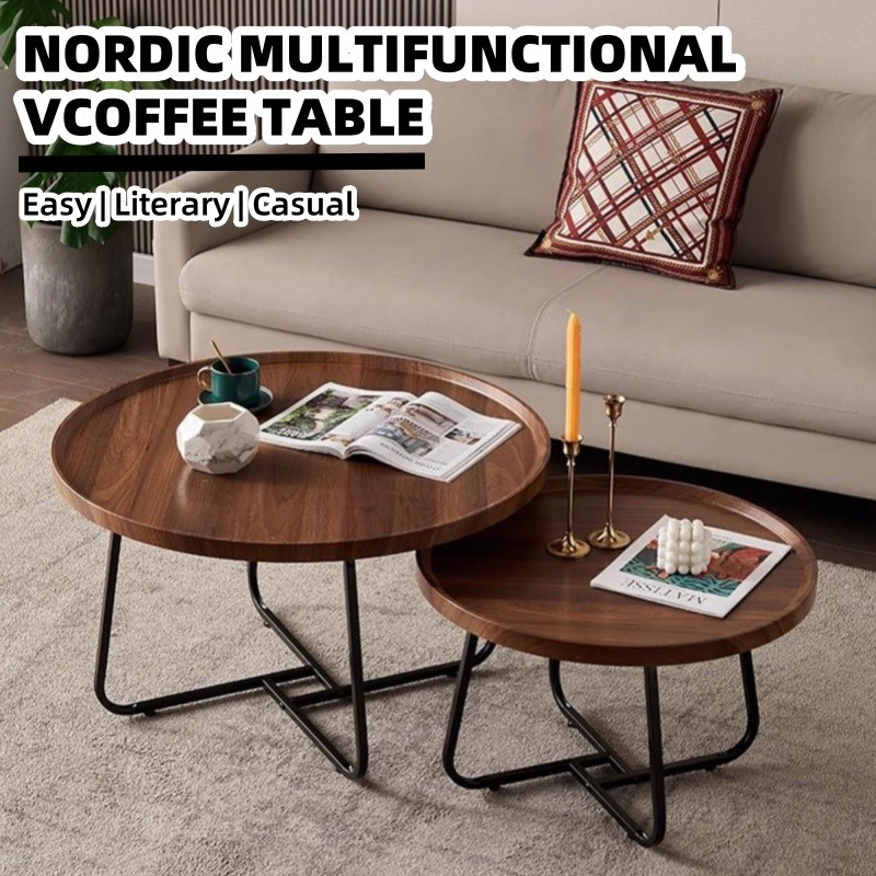 Nordic Light Luxury Multifunctional Coffee Table Modern Living Room ...