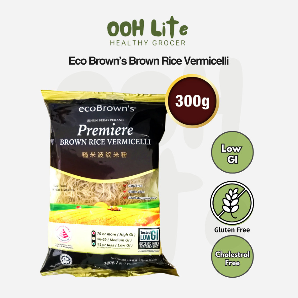 EcoBrown's Premiere Brown Rice Vermicelli 300g | Shopee Singapore