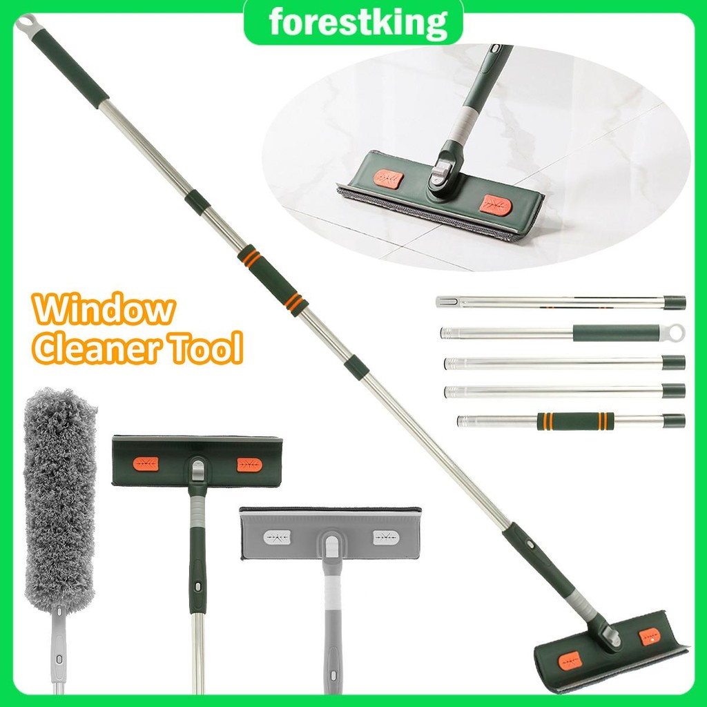 Window Squeegee Multi-function Window Cleaner Tool with 57/89inch ...