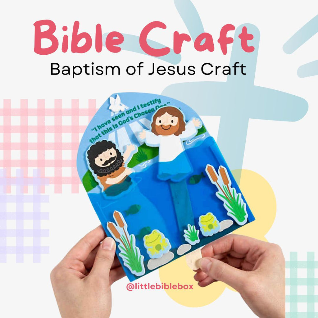 Baptism of Jesus Bible Craft | Christian Activity for Kids | Faith for ...